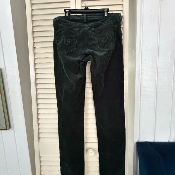 Ag Adriano Goldschmied Black Straight Leg Pants - Picture 8 of 10